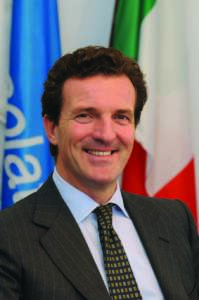 Il presidente di Assolatte Giuseppe Ambrosi (2015)
